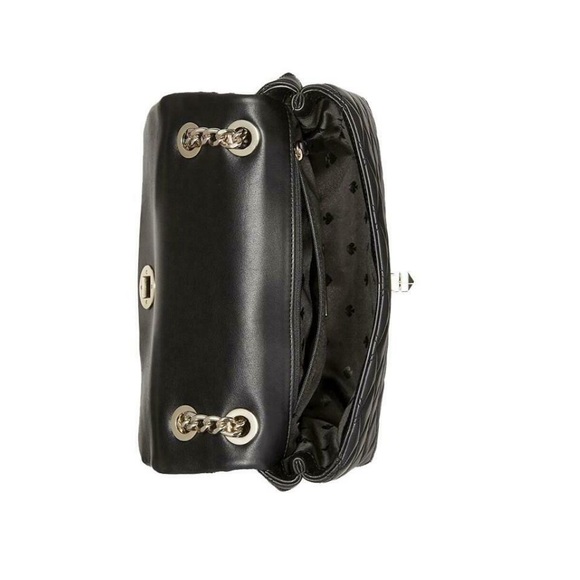 Kate Spade Natalia Medium Flap Shoulder Bag - Black - Picture 5 of 8